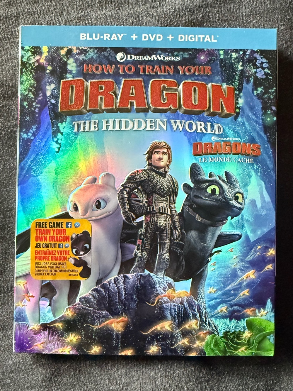 BLU-RAY- How to Train Your Dragon: The Hidden World